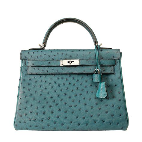 ostrich skin hermes bag|hermes kelly bag ostrich.